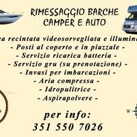 Posti barca coperto e scoperto con trasporto