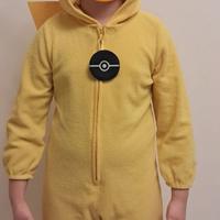 Costume di carnevale pokémon Pikachu