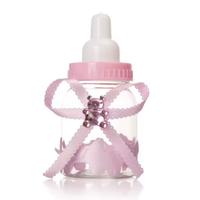 Mini biberon bimba baby shower scatole bomboniere