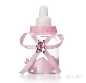 Mini biberon bimba baby shower scatole bomboniere