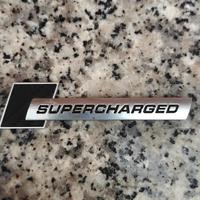 Audi S-line Supercharged badge