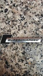 Audi S-line Supercharged badge
