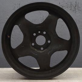 4 cerchi ferro fiat tipo 500l r16 ft312