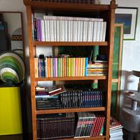 Libreria in legno manifatture artigianale