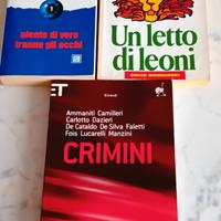 Tre libri thriller (Faletti, Follett e vari)