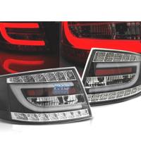 FANALI PER AUDI A6 C6 04-08 SEDAN LED NERI 7PIN
