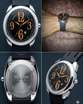 Orologio Altanus St. Tropez - Nero & Arancio - Spo