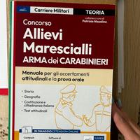 Libro allievo maresciallo concorso