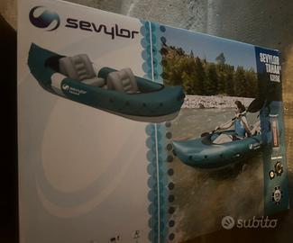 Canoa gonfiabile 2 posti