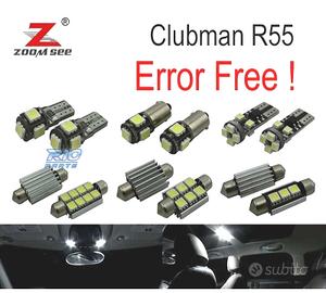 KIT 17 LAMPADE LED INTERNE MINI COOPER CLUBMAN R55