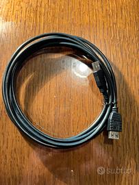 Prolunga USB 2 lunga 3 m maschio/femmina