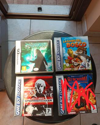 Lotto giochi Nintendo 