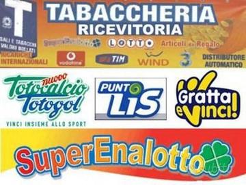 Tabaccheria completa di tutti i servizi