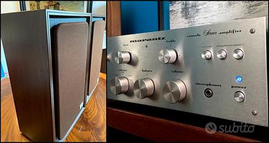 Ampli Marantz e diffusori Avid