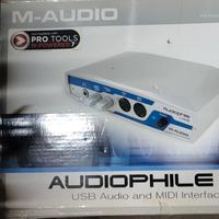 scheda audio esterna  audiophile usb