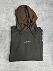 Felpa con cappuccio Nike nera taglia S