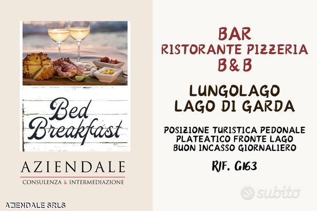 Bar-ristorante-pizzeria-b&b sul lago di garda