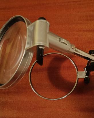 lente ingrandimento con led