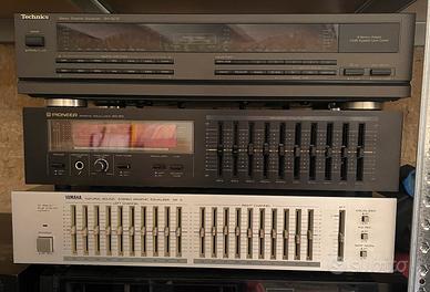 Equalizzatorie yamaha pioneer technics