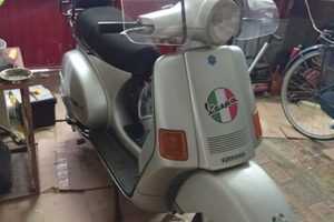 Baratto vespa con scooter