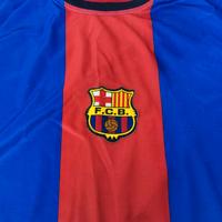 Maglia calcio Barcellona Kluivert 9 vintage M