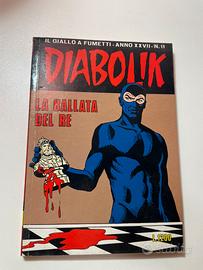 Diabolik Anno XXVII N. 11 - "La ballata del re"