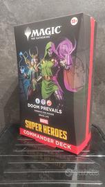 Mazzo EDH Doom Prevails Marvel Heroes Eng
