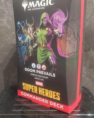 Mazzo EDH Doom Prevails Marvel Heroes Eng
