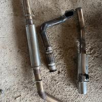 Scarico completo da 70mm per punto gt