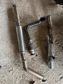 Scarico completo da 70mm per punto gt