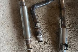 Scarico completo da 70mm per punto gt