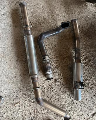 Scarico completo da 70mm per punto gt
