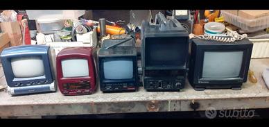 mini televisori  vintage 