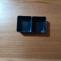 Ciotola per rettili a due scomparti 
