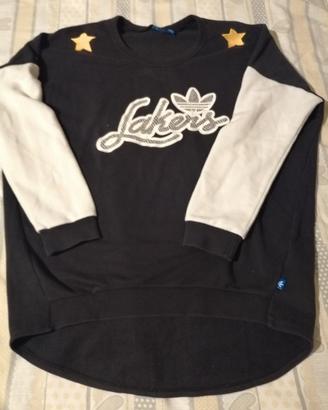 felpa Adidas Originals dei Los Angeles Lakers 