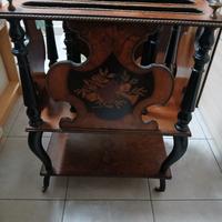 vecchio porta giornali porta riviste 