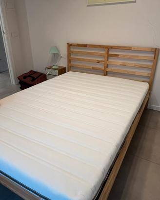 Letto ikea TARVA 140x200 comprese doghe e materas