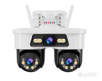 Telecamera WiFi Smart Doppia Lente
