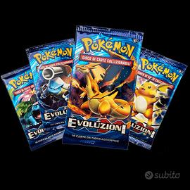 set artwork pokemon evoluzioni xy