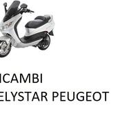 ELYSTAR 125 150 2005 RICAMBI PEUGEOT parafango fia