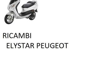 ELYSTAR 125 150 2005 RICAMBI PEUGEOT parafango fia