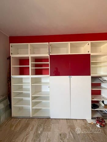 Libreria da soggiorno già smontata ikea