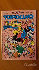 Topolino libretto Disney n.1631 del 1 Marzo 1987
