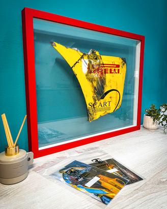 Ferrari 458 Challenge (ex Martin), incorniciato