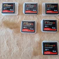 Compact Flash Extreme III 4 gb