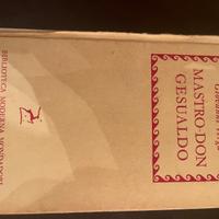 Libro di Giovanni Verga-Mastro Don Gesualdo 1940