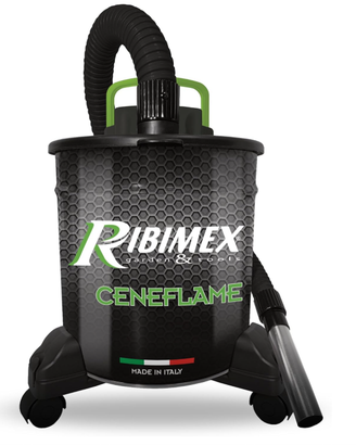 Aspiracenere Elettrico Ceneflame, con Filtro HEPA