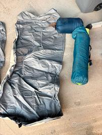 Tenda mckinkey 2 posti+materasso+sacco a pelo