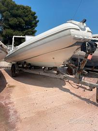 Gommone Euromarine 5,70 con mercury 40 cv 4 tempi