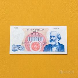 1000 Lire Giuseppe Verdi 1962 – Serie G14